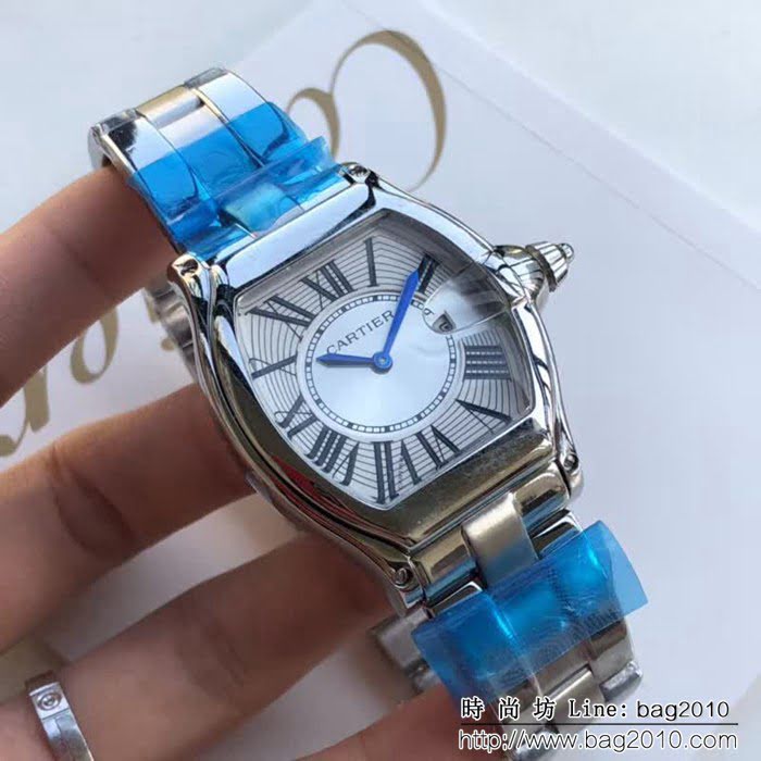 CARTIER卡地亞 車頭燈系列 時尚潮流女士腕表 WSS1441